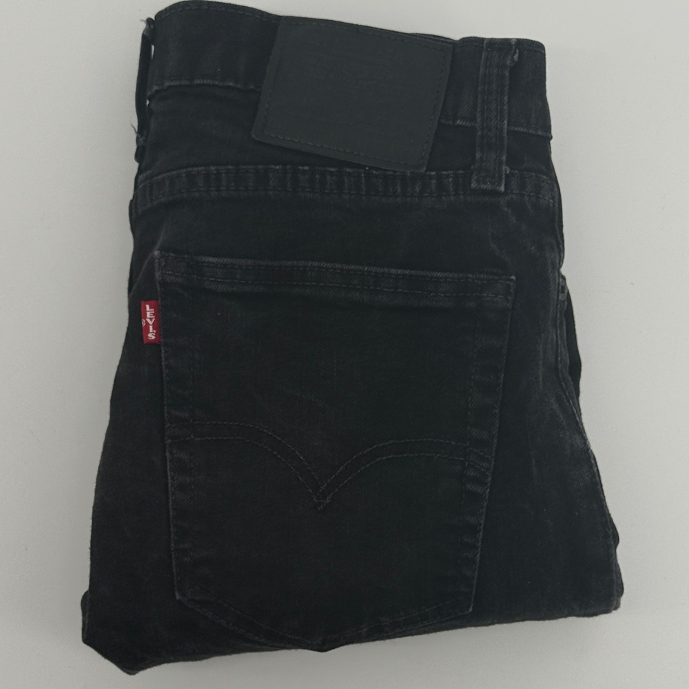 Levis Premium 510 Skinny Jeans Mens 30x32 Black Denim 84558-0001 Made in Egypt